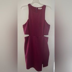 Sugarlips Maroon Dress